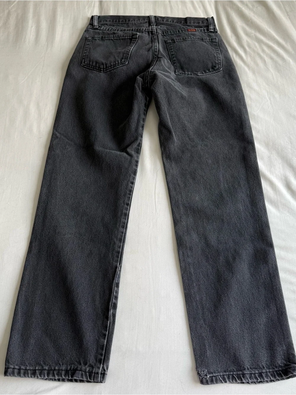 Vintage Rustler Black Straight Leg Denim Jeans